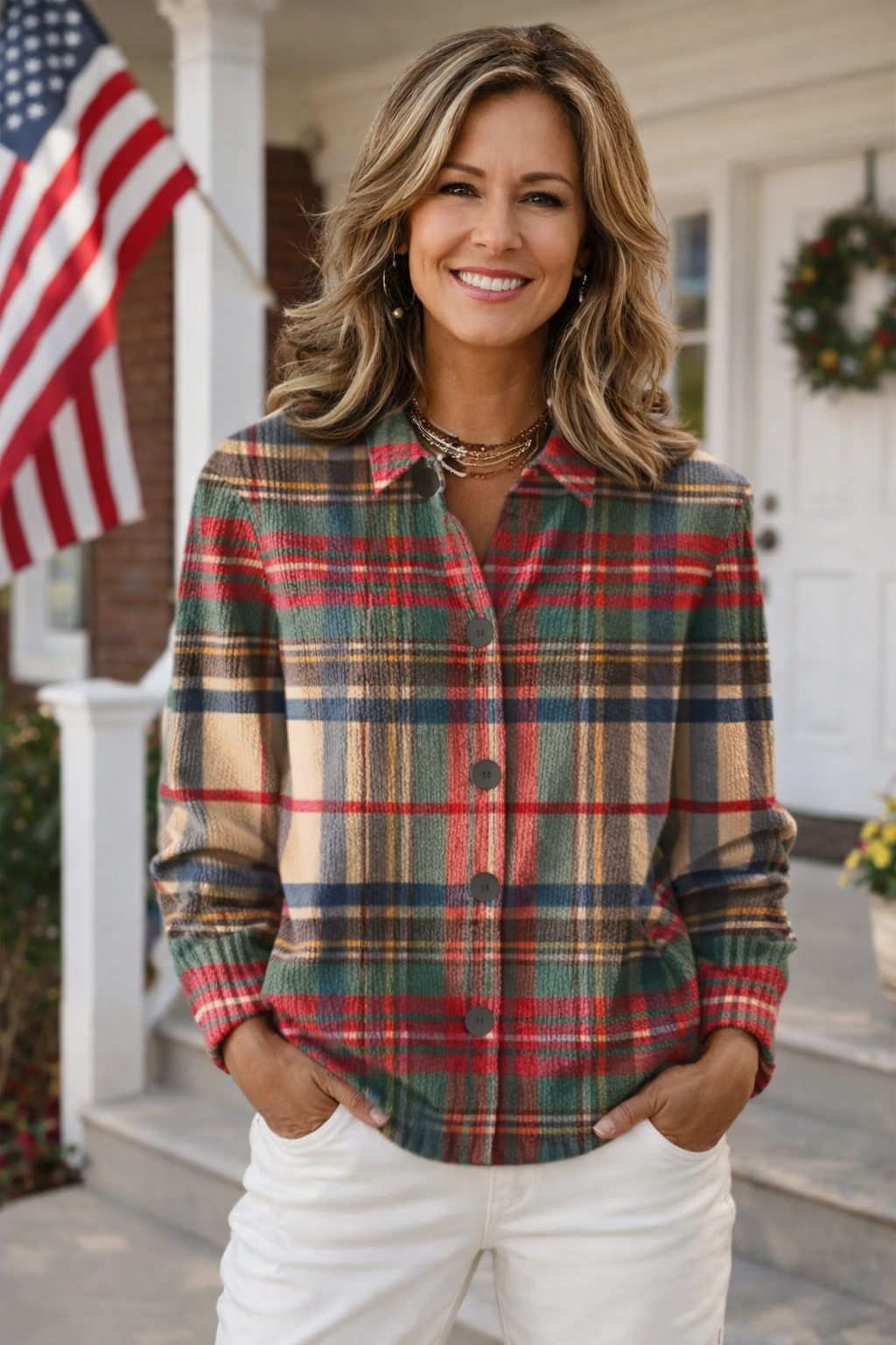 Autumn Ridge | Classic Plaid Shirt